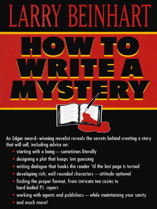 Title details for How to Write a Mystery by Larry Beinhart - Available